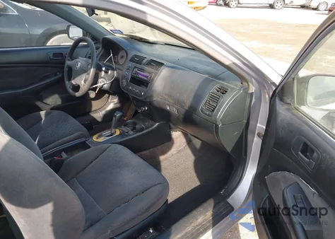 2001 Honda Civic Lx from USA, damaged, VIN 1HGEM22561L001038